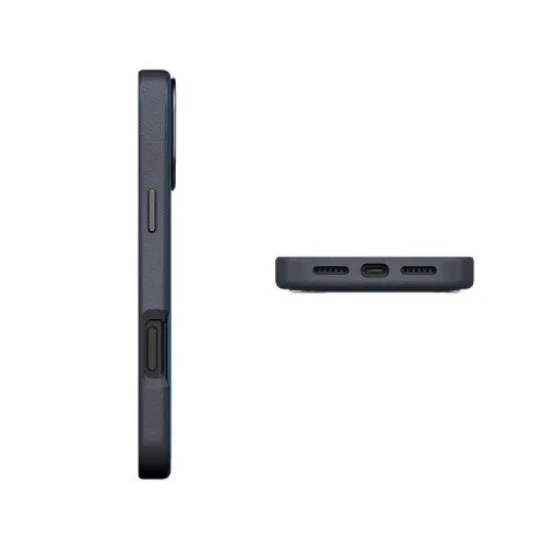 Uniq Hybrid Iphone 17 Pro Max (2025) 6.9 Magclick Charging Lyden Ds - Steel Blue